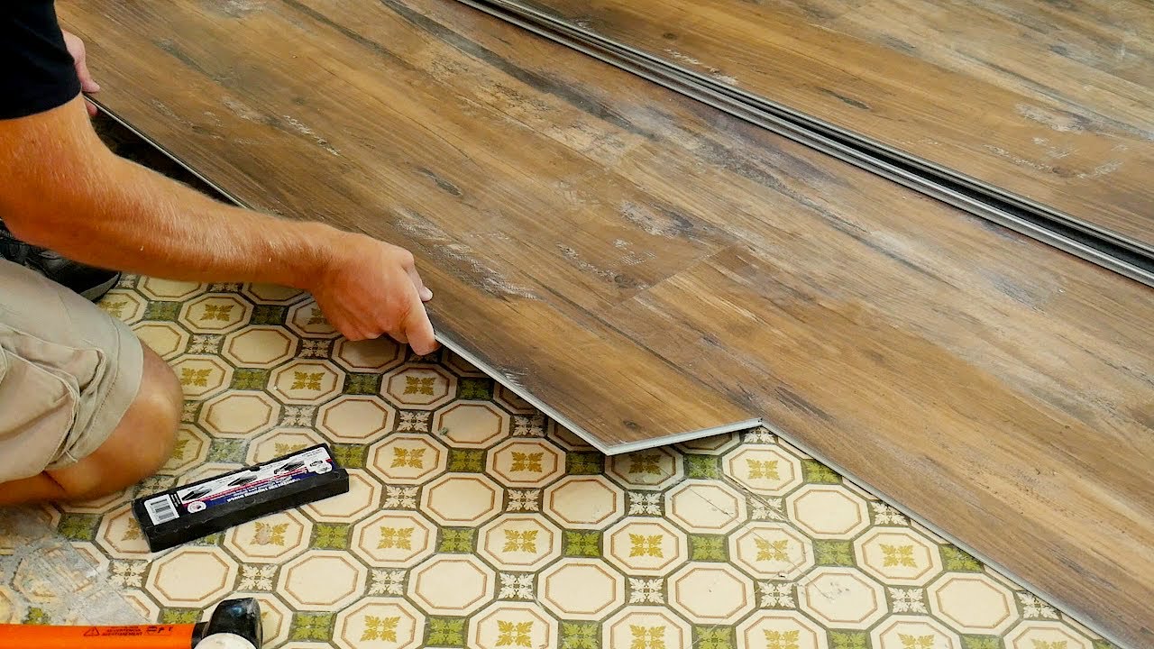 Vinyl flooring installation
